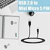 Cable USB de datos para PC de 5 pies de repuesto para Motorola Z3 Z6 Z8 K1 K1m KRZR 8