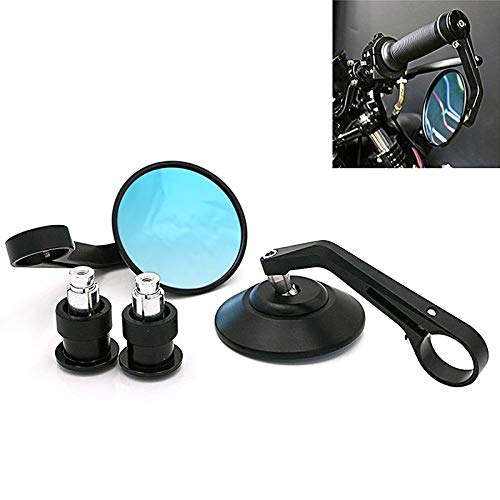 Motorcycle Rearview Mirror Deri Motorcycle Rear View Mirror Black