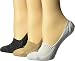 Sperry Top-Sider Women's Performance Cushion Liner 3 Pack, Vapor Marl Assorted, Shoe Size 5-10