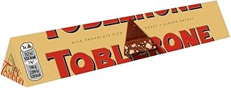 Milk Chocolate Bar, Smooth Milk Chocolate with Honey and Almond Nougat, Christmas Treat for Stockings or Gifting, 100g (Pack of 1)