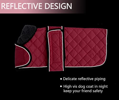 Geyecetewarmthermalquilteddachshundcoatdogwintercoatwithwarmfleeceliningoutdoordogapparelwithadjustablebandsformediumlargedogpinkxs Urban Country Home Decor Geyecete warm thermal quilted dachshund coat dog winter coat with warm fleece lining outdoor dog apparel with adjustable bands for medium large dog pink xs urban country home decor