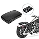 BRAUTO Motorrad Sozius Sitzpad mit 6 Saugnapf Kissen Sofa Beifahrer Sitz für Harley Motorrad Dyna Sportster