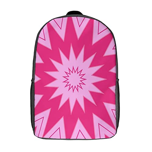 Cartable unisexe Star pour enfants et adultes | Grand sac à dos imprimé en 3D 17 pouces