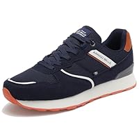 ARRIGO BELLO Sneakers Uomo Palestra Comode Viaggio Scarpe Casual Ginnastica Passeggio Correre Camminata Taglia 41-46(B Blu,Taglia 43)