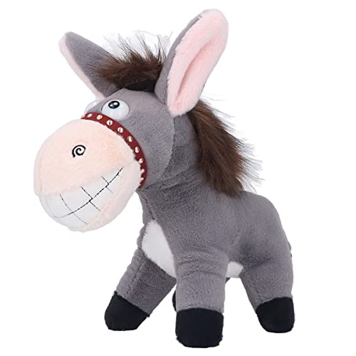 Burro de Peluche, Burro de Peluche de Juguete, Lindo y Suave Peluche de Navidad, Burro de Peluche,...