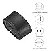 PATIKIL Leather Loop Keeper, 4 Pack Leather Loops Belt Keeper Loops Retainer Straps Replacement for 0.7