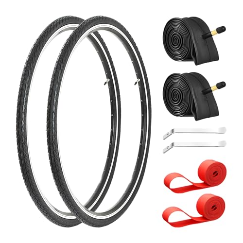 2-Pack 700x35C/38C Bike Tire, Road Bike Replacement Tires