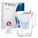 Price comparison product image BRITA Style Water Filter Jug Grey (2.4L) Starter Pack incl. 3x MAXTRA PRO Pure Performance cartridge - fridge-fitting design jug with smart LED-LTI and Flip-Lid -now in sustainable Smart Box packaging