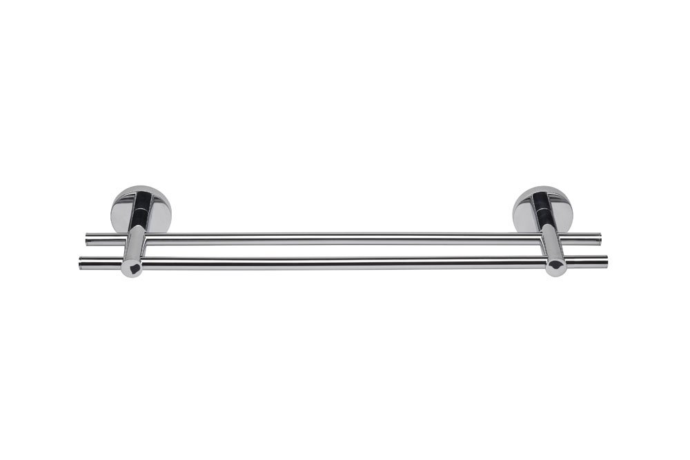 Croydex Flexi-Fix Britannia Small Double Towel Rail