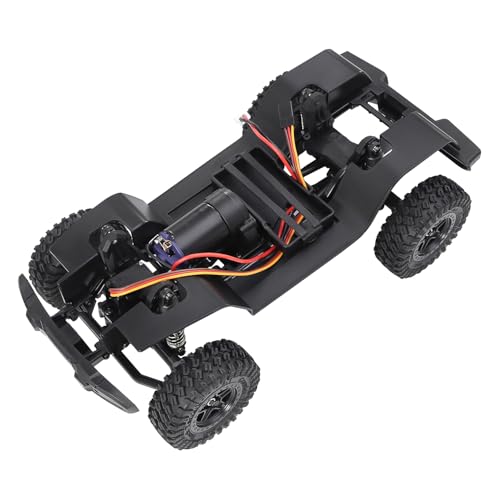 FACCNOY TRX4M 155mm 6.10in Wheelbase Assembled Frame Chassis Front Rear Axles Gearbox for 1/18 AX-8560 Rc Crawler TRX4-M Bronco Defender