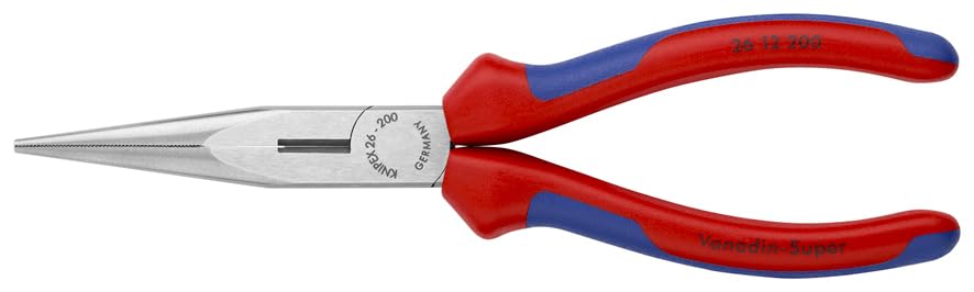 Alicate bocas rectas knipex 2612/200 herramienta de punta semirredonda 3