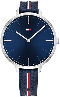 Tommy Hilfiger 1782154 Damski Zegarek Analogowy na Rękę, Koperta 38 mm, Niebieski