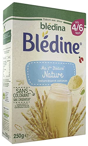 Blédina Ma 1ère Blédine Nature dès 4/6 Mois 250 g