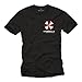 Makaya T-Shirt Homme Noir - Umbrella Corporation - Resident Manches Courtes Evil Tee Shrit Grande Taille XXXXL