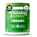 Organic WheatGrass Powder, by Amazing Grass Super Greens Wheat Grass, 30 servings Detox, Alkalize, Whole Leaf, Gluten Free, USDA Organic Vegan, GMO Free, Kosher