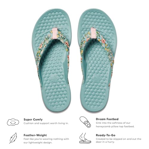 Womens Varsity Flip - Comfort Slip-On Water Friendly - Easy To Clean3