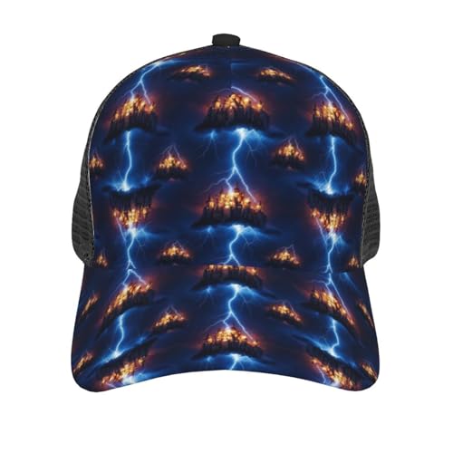 Men & Women Camo Trucker Cap Snapback, Fashion Baseball Hat for Outdoor Sports3