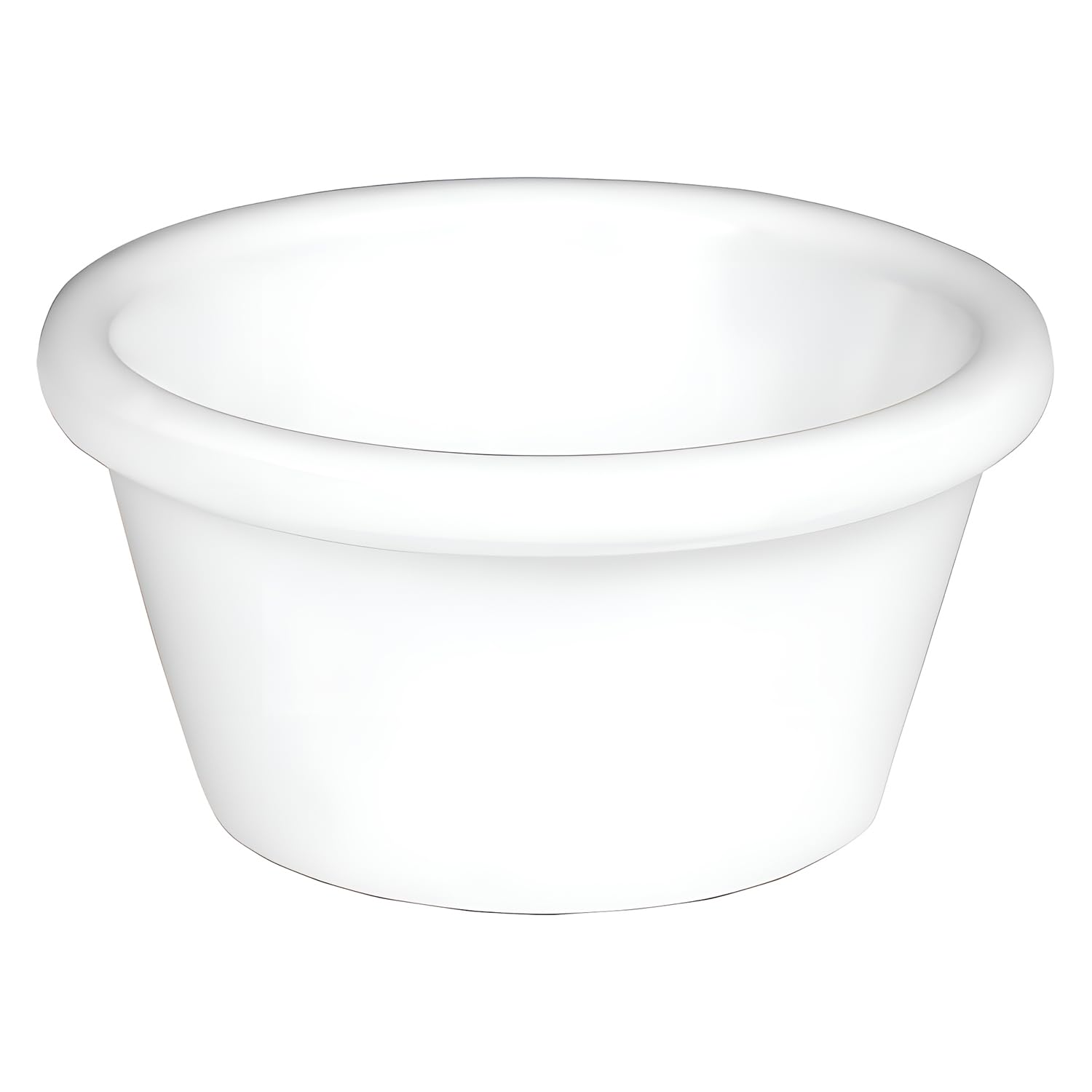 Zodiac m102pw-12 Ramequín de melamina, color blanco 2 oz (Pack de 12)