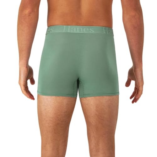 Hanes Men's Underwear Boxer Briefs & Trunks, Multi-Packs, Breathable Cool Lightweight, Viscose from Bamboo Supersoft3