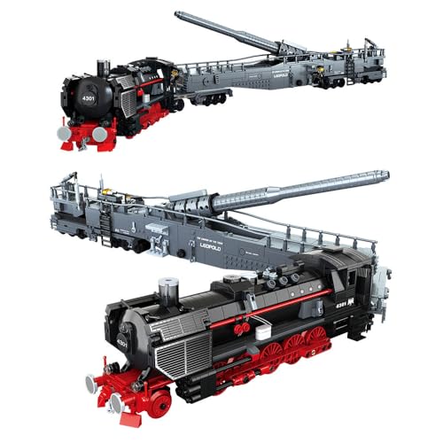 Technik Zug Eisenbahn Bausteine Modell, 1631 Klemmbausteine K5 Leopold Zug...
