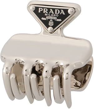 Amazon.co.jp: [プラダ] ヘアクリップ 髪留め レディース