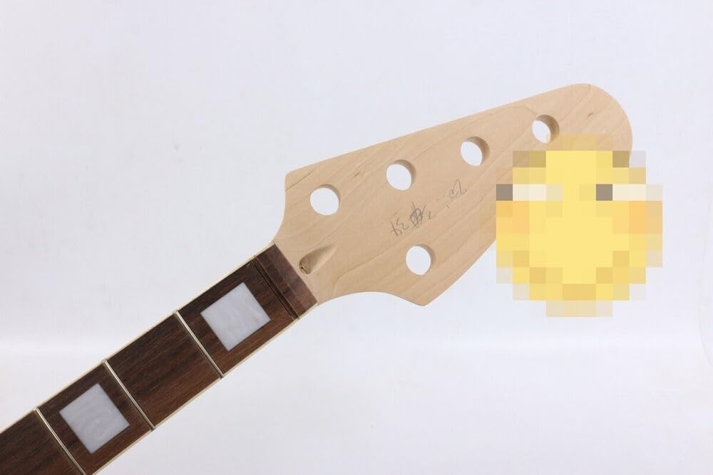 Gitara basowa Nneck 20 Fret 34-calowa głowica odwrócona klonowa podstrunnica z palisandru Dot #B5