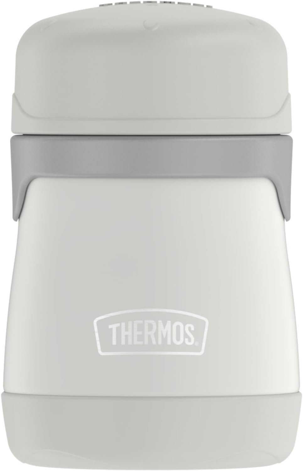 Thermos Tarro de alimentos de acero inoxidable para niños, 210 ml (gris pastel)
