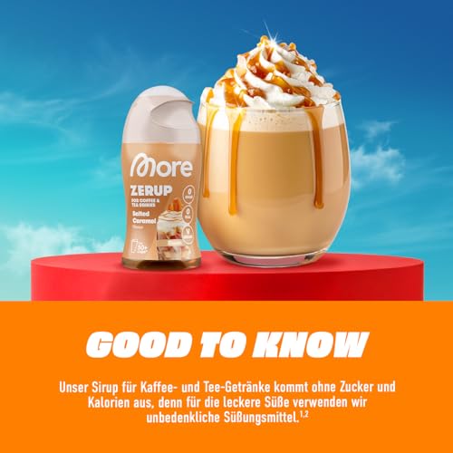 MORE Barista Zerup, Hazelnut, 65 ml, für Kaffee, Tee und Heißgetränke – Ansicht 5