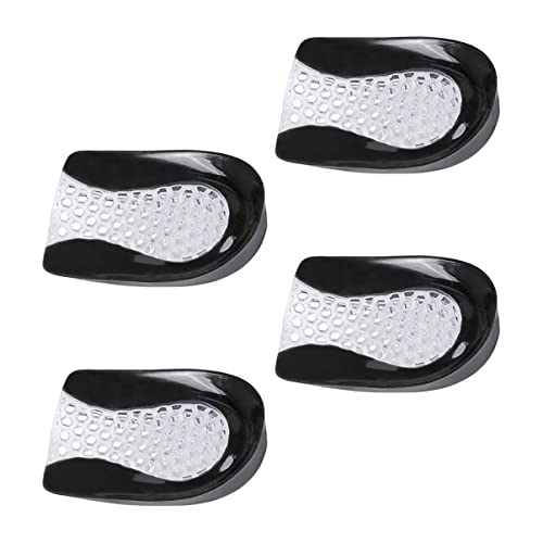 GLEAVI 2 Pares De Copas De Hueso Ortopédicas Dolor Antidesgaste Hombres Pie Panal Plantillas De Patio Protectores Pies Suela Almohadilla Negra Espuelas para Abrasión Talón Plantar Zapato