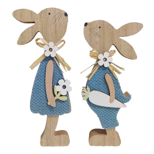 2er Set Deko Aufsteller für Weihnachten,WeihnachtenAus Holz,Weihnachten Deko,Weihnachten Holz Mit...