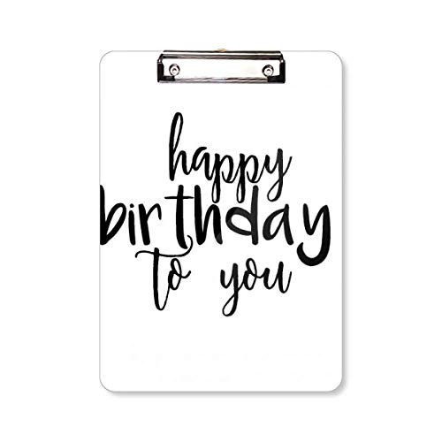 Bloc-notes Happy Birthday Celebrate A4 pour organiser vos événements en famille