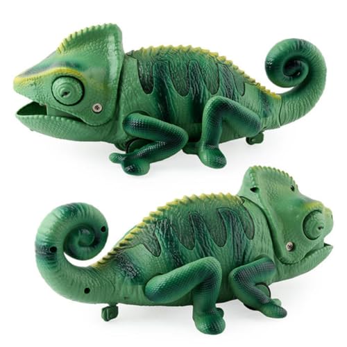 Lézard électrique vert pour jeux de bureau et communication en famille