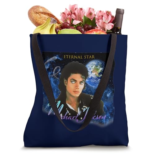 Bolso tote con estampado trasero de Michael Jackson 702 miniatura 4
