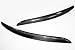 Cuztom Tuning Real Carbon Fiber Headlight Eye Lid Cover Eyebrows in Pair for 2007-2013 BMW E92 Coupe & E92 E93 M3