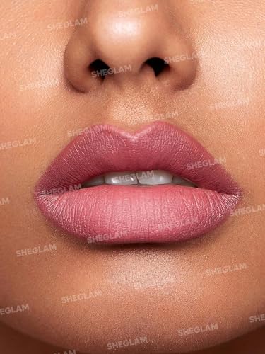 Image of SHEGLAM 2 In 1 Matte Lip Liner and Long Lasting Lipstick Set Makeup-Berry Whip