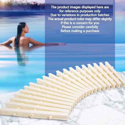 Grille de drainage antidérapante 15cm pour évacuation eau piscine - 6