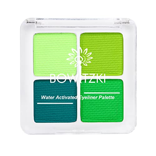 Paleta de delineadores Bowitzki 4 colores verde