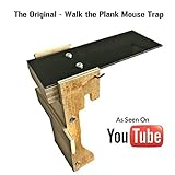 The Original - Walk the Plank Mouse Trap - Handcrafted in the USA - As Seen on Youtube - Best Mousetrap Ever Tested