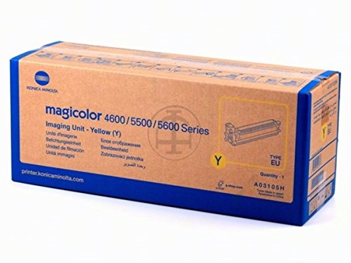 Kit de tambour jaune Konica Minolta Magicolor 5670 D original A03105H