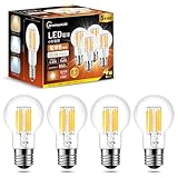 LEDクリプトン電球 口金直径17mm LED電球 電球色 60W形相当 650lm 高輝度 全方向タイプ クリア ミニクリプトン電球 小型電球 密閉器具対応 断熱材施工器具対応 調光器非対応 4個セット