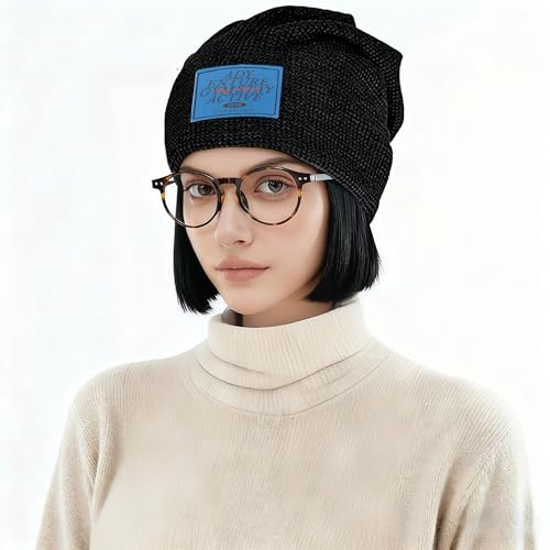 Bonnet en maille torsadée pour hiver doux et chaud avec doublure peluche - 5
