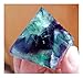 WGPHD Health & Household Pyramide de Quartz en Fluorite naturelle, Cristal Poli, spÃ©cimen de guÃ©rison