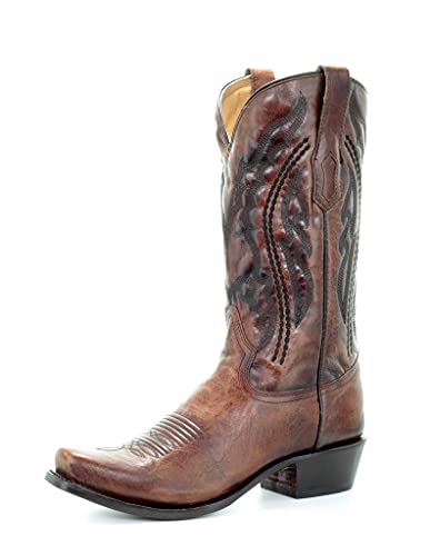 Corral Men's Jim Western Boot Snip Toe Honey 11.5 EE US