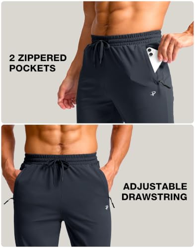 Pudolla Men's Tall Sweatpants w/ Zipper Pockets - 16.99 w/ Code + 48% Off Code RAZ14QLV - image 5