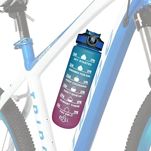 SHRIGM Bottiglia d'Acqua con indicatore del Tempo