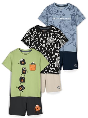 HELLCAT Boys Dress Clothing Set Combo With Tshirts & Shorts – Pack 3 For Rs. 616 @ 59 % HELLCAT Boys Dress Clothing Set Combo With Tshirts & Shorts – Pack 3 For Rs. 616 @ 59 %