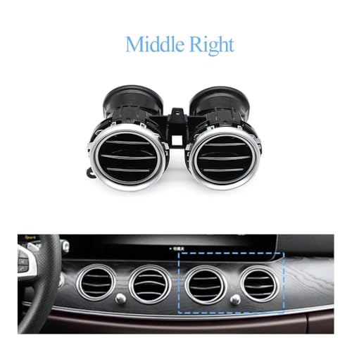 Grille climatisation automobile pour Benz Classe E W213 2016-2023 - 2