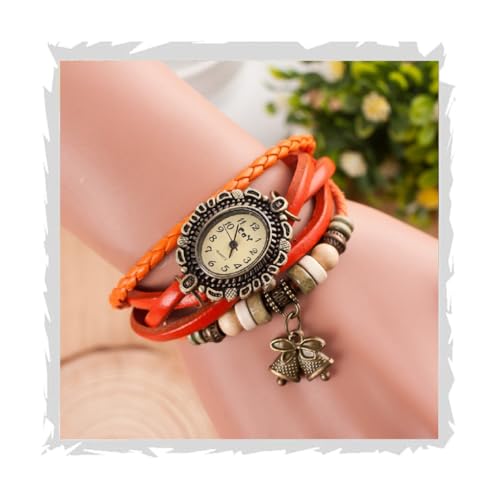 Image of Spiffy Vintage Style Bracelet Watch for Woman, Watch for Women Latest, Watch for Girls Stylish, Women Watches Branded, Women Watches, Bell Charm