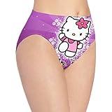 Materialinformationen: 86% Nylon und 14% Spandex, Verwendung von Nylon und Nylongewebe.Die Damen Panties mit großem Stretchgewebe, kein Pilling, kein Kneifen, keine Bindung, nicht zu eng aber nicht locker, reduziert das Erscheinungsbild von Muffin Top. Dieser Damen-Slip graben nicht in die Haut ein oder streckt sich nicht aus. Die Nahtlinien sind glatt und reizen die Haut nicht. Angenehm zu tragen und bleibt den ganzen Tag an Ort und Stelle.