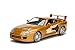 Jada Toys Fast & Furious Slap Jack's 1955 Toyota Supra Voiture Tuning échelle 1:24 avec Spoiler, Portes ouvrantes, Capot et Coffre, Roue Libre Bronze 253203015